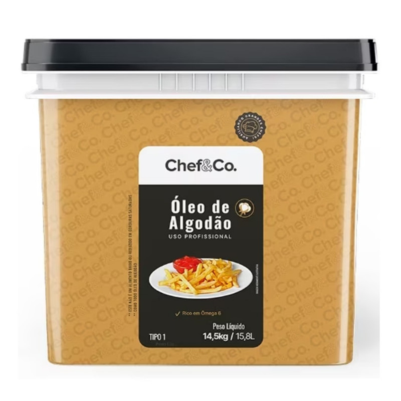 OLEO ALGODAO CHEF & CO  14,5Kg