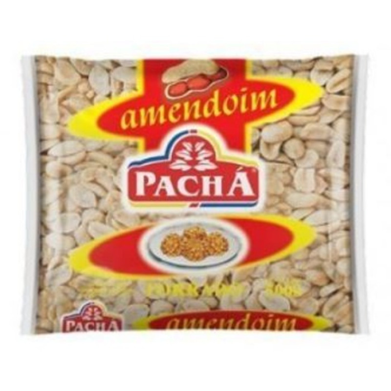AMENDOIM PACHA TORRADO MEIA BANDA 500g