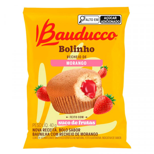 BOLINHO BAUDUCCO MORANGO 40g